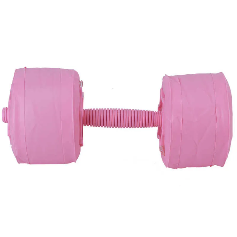 1 Pair 6kg Water‑filled Dumbbell Woman Fitness Training