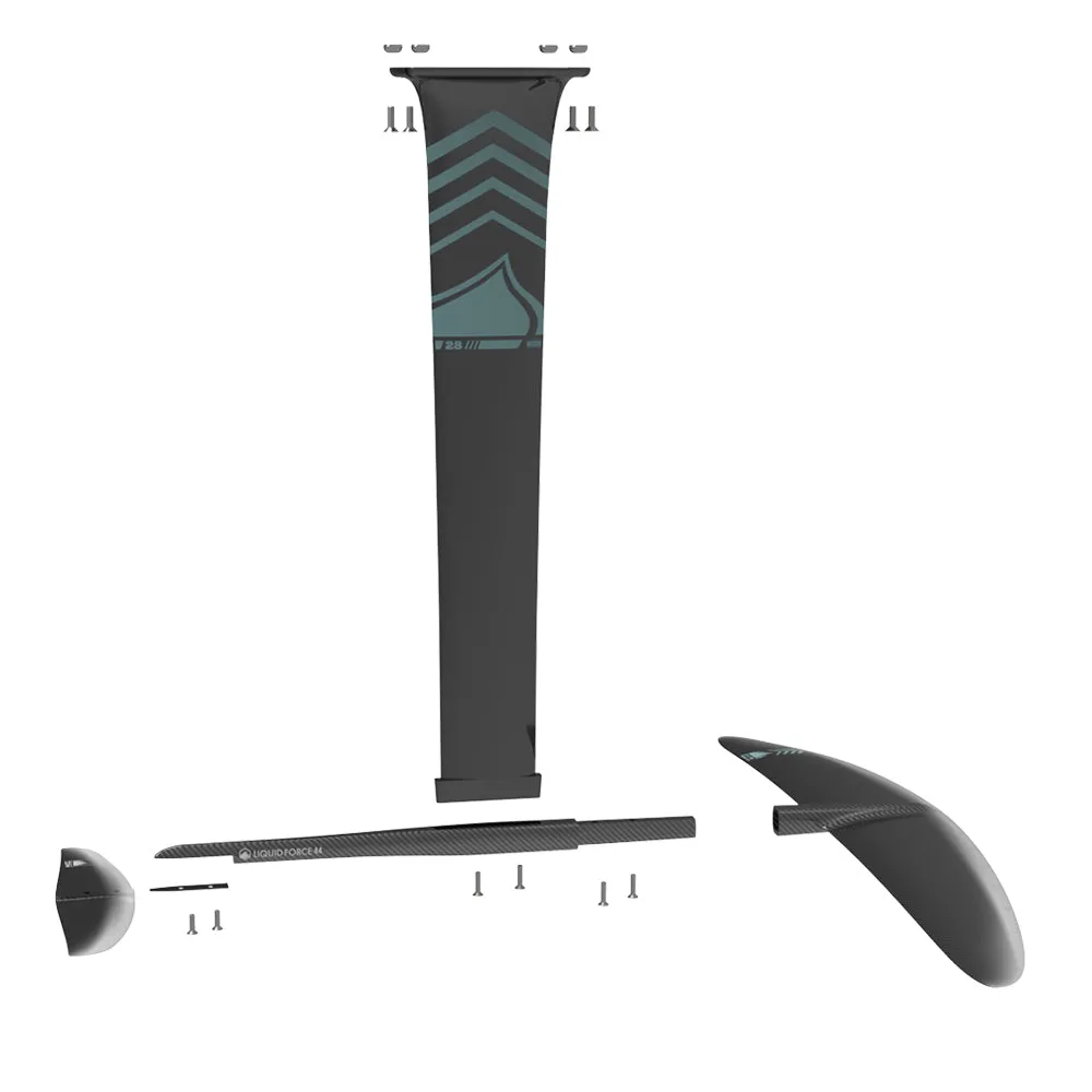 2023 Liquid Force Carbon Glider 95 Foil Set
