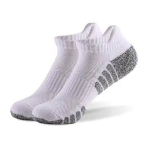 3 Pairs of Running Socks Thick Towel Bottom Cotton Non-slip Sweat-absorbing Breathable Sports Socks 91378263L