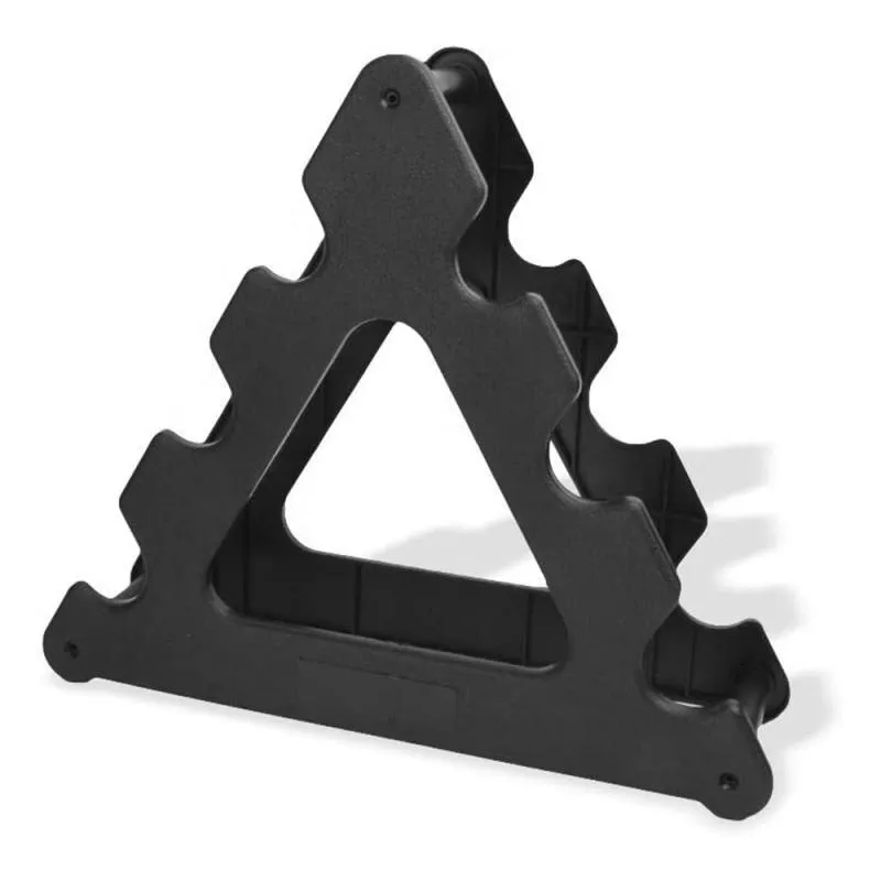3-tier Dumbbell Weight Rack Compact Dumbbell Floor Support