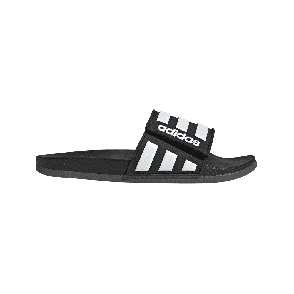 Adidas Adilette Comfort Adjustable Mens Black Slide