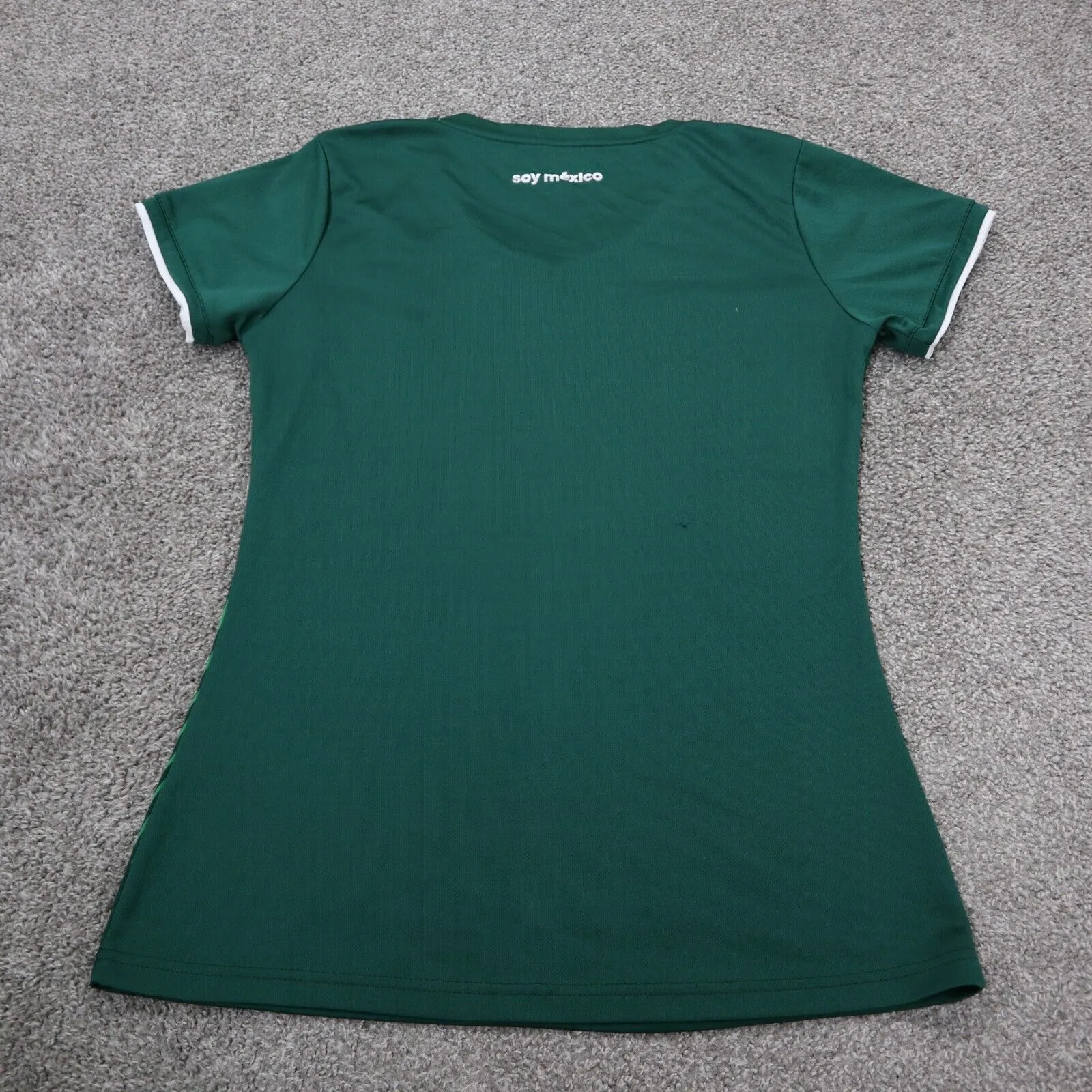Adidas Climalite Women Pullover T Shirts Short Sleeves V Neck Green Size X Large