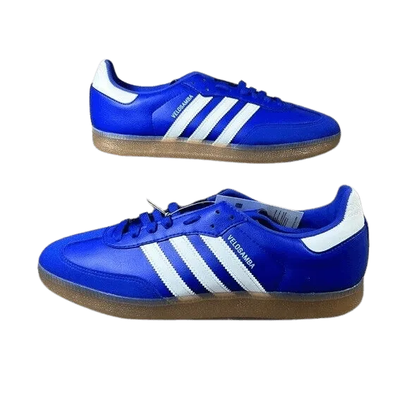 Adidas Velosamba Vegan Men's Cycling Shoes 'Blue/White/Gum'