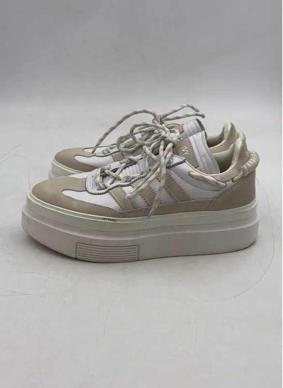 Adidas Women's Super Sleek 72 GX2769 White Tan Lace-Up Athletic Shoes - Size 7.5