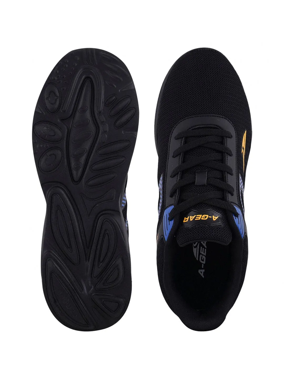 AGR-007 Black Men's Sports Shoes