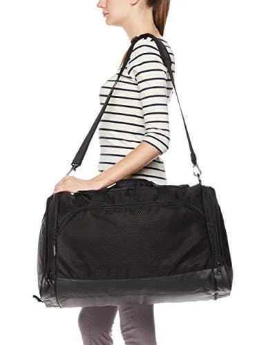 AmazonBasics Sports Duffel - Medium, Black