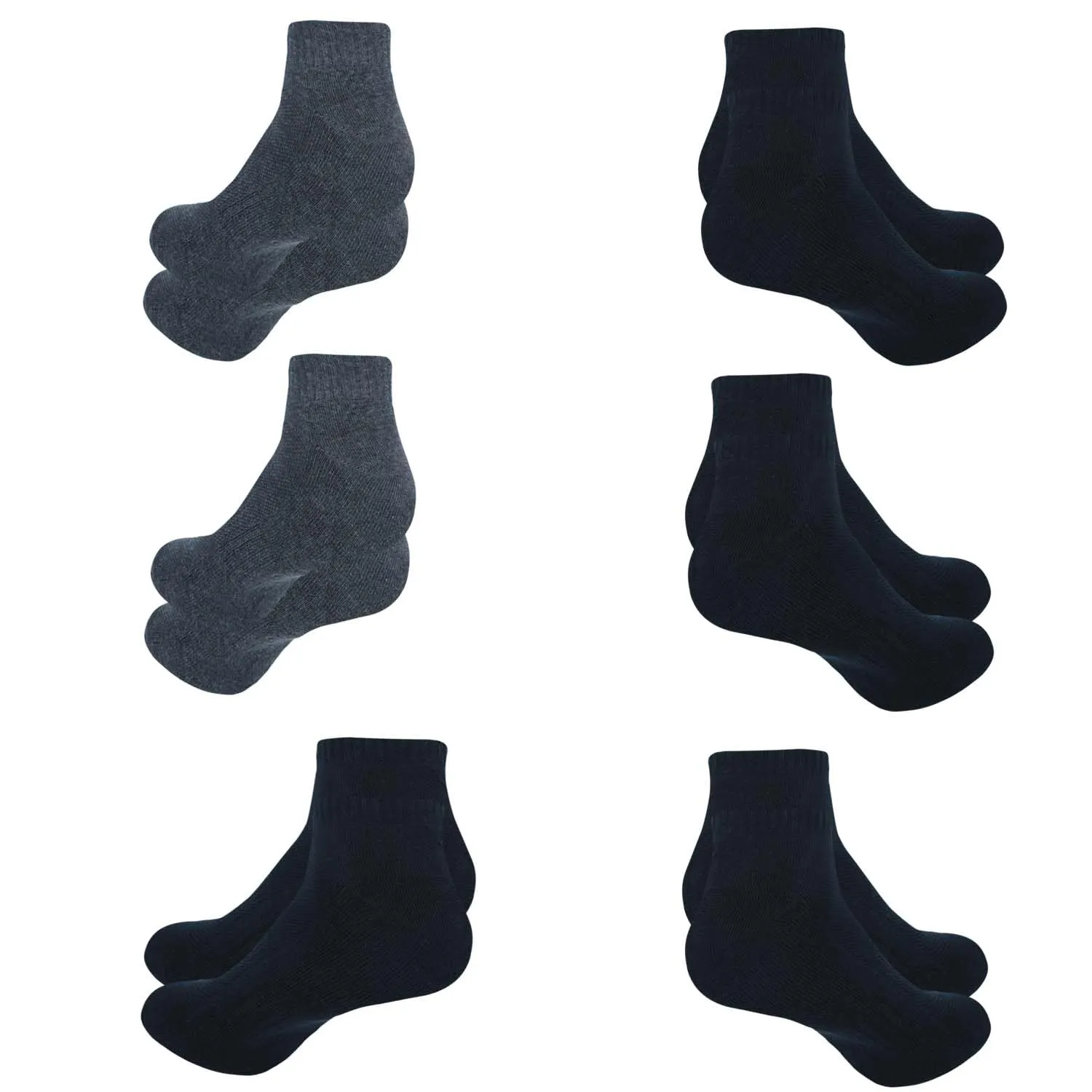 Ankle Socks for Men|Sneaker Socks Breathable Socks for Loafers|Athletic Running Socks Gym Everyday Sock|6 Pairs