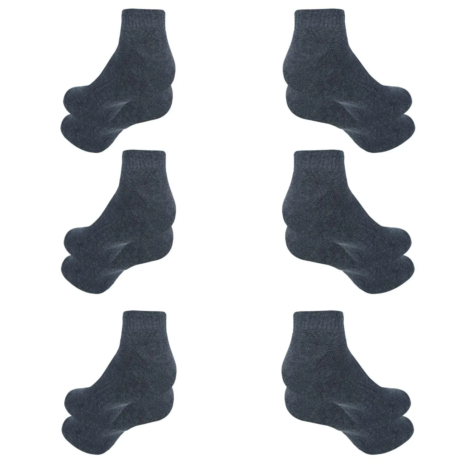 Ankle Socks for Men|Sneaker Socks Breathable Socks for Loafers|Athletic Running Socks Gym Everyday Sock|6 Pairs
