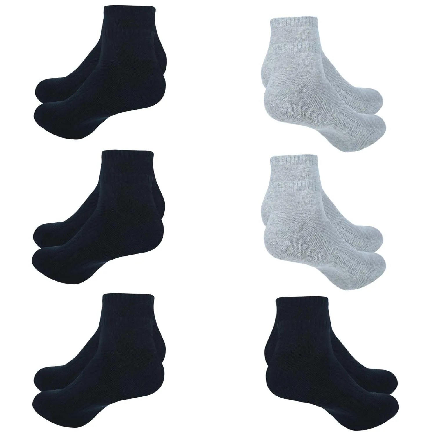 Ankle Socks for Men|Sneaker Socks Breathable Socks for Loafers|Athletic Running Socks Gym Everyday Sock|6 Pairs