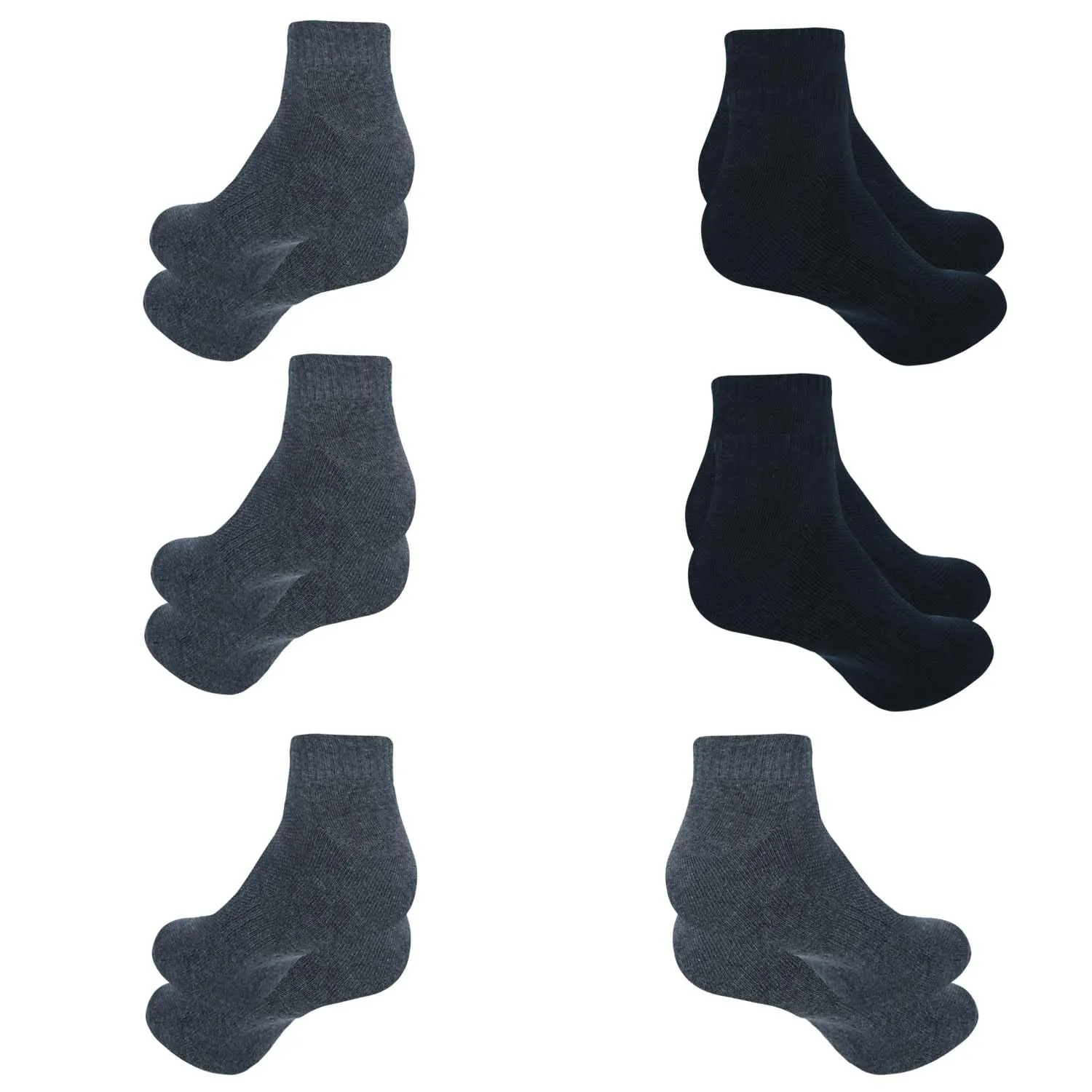 Ankle Socks for Men|Sneaker Socks Breathable Socks for Loafers|Athletic Running Socks Gym Everyday Sock|6 Pairs