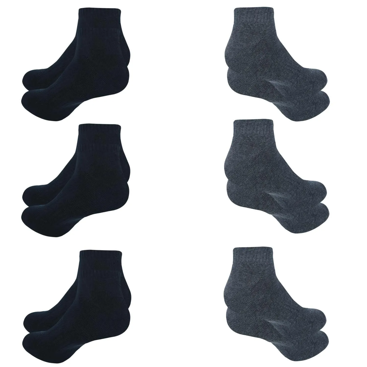 Ankle Socks for Men|Sneaker Socks Breathable Socks for Loafers|Athletic Running Socks Gym Everyday Sock|6 Pairs