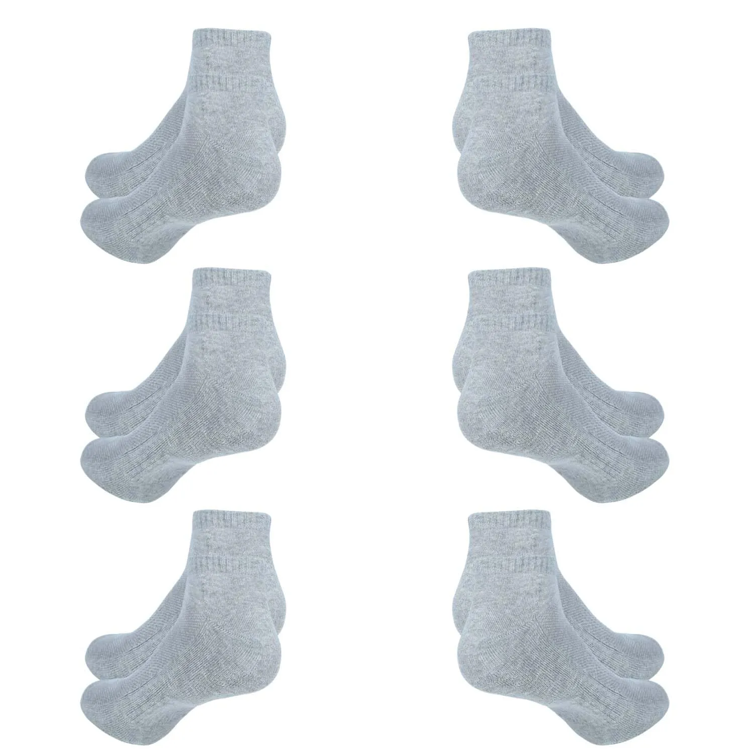 Ankle Socks for Men|Sneaker Socks Breathable Socks for Loafers|Athletic Running Socks Gym Everyday Sock|6 Pairs