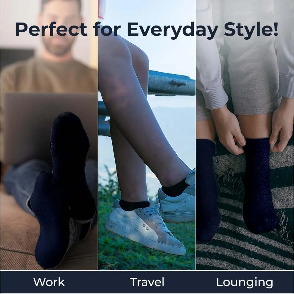 Ankle Socks for Men|Sneaker Socks Breathable Socks for Loafers|Athletic Running Socks Gym Everyday Sock|6 Pairs