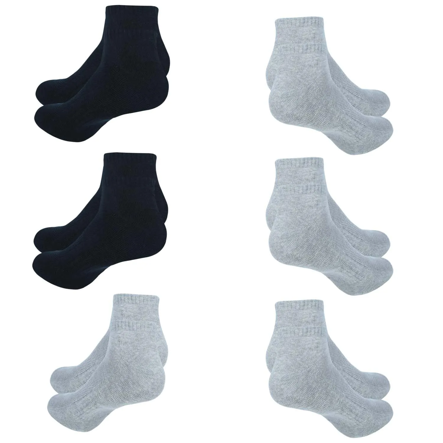Ankle Socks for Men|Sneaker Socks Breathable Socks for Loafers|Athletic Running Socks Gym Everyday Sock|6 Pairs