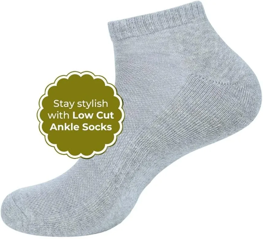 Ankle Socks for Men|Sneaker Socks Breathable Socks for Loafers|Athletic Running Socks Gym Everyday Sock|6 Pairs