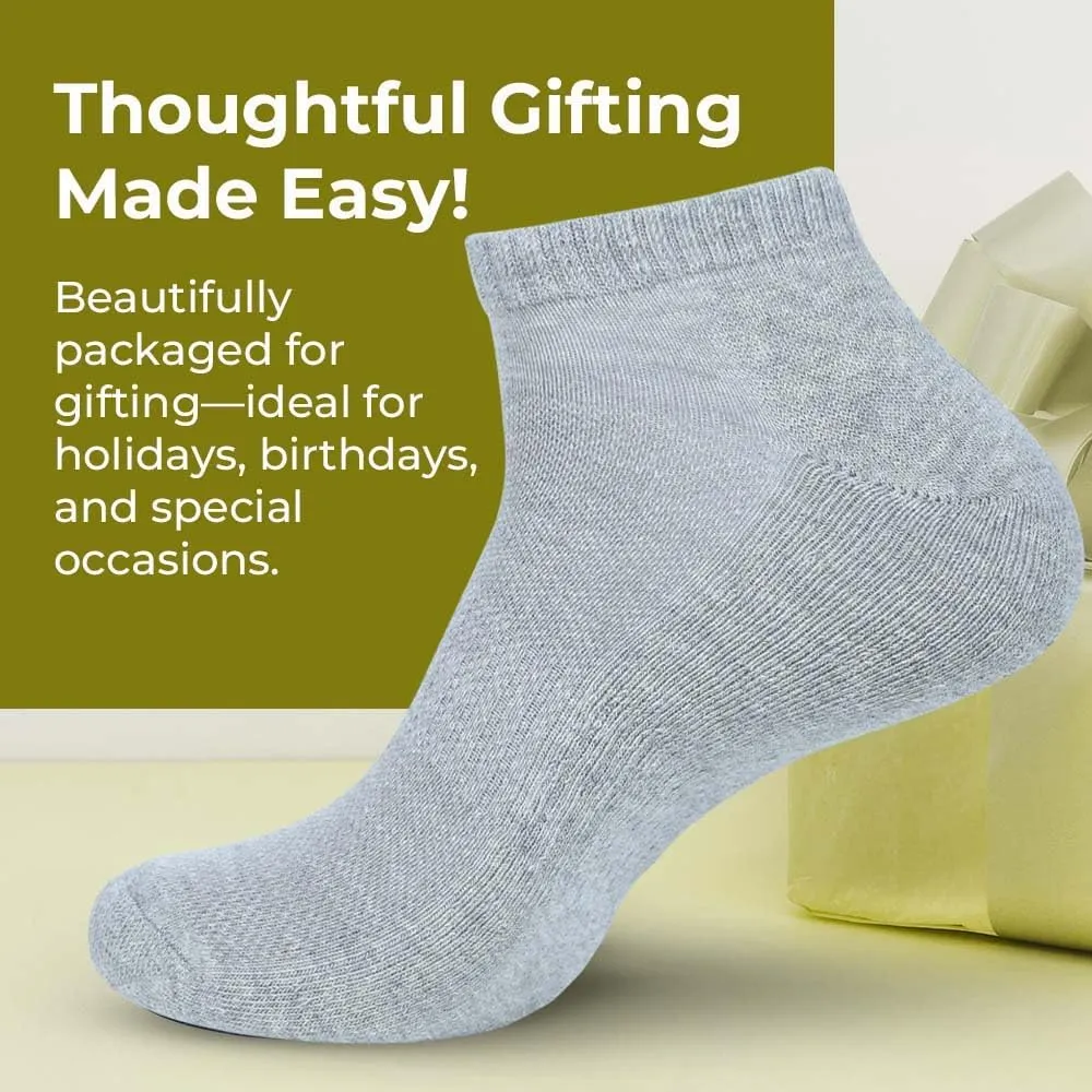 Ankle Socks for Men|Sneaker Socks Breathable Socks for Loafers|Athletic Running Socks Gym Everyday Sock|6 Pairs