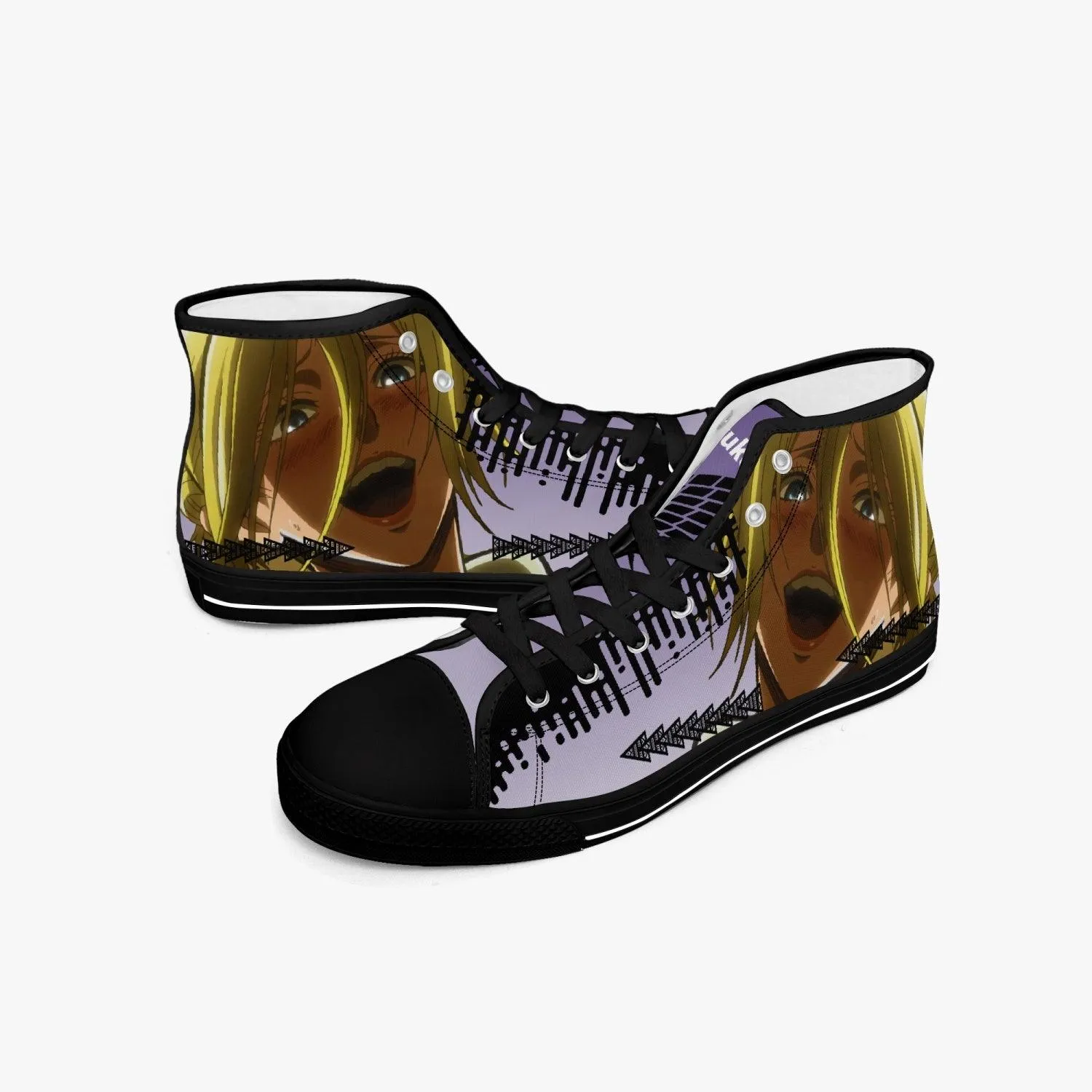 Attack On Titan Annie Leonhart A-Star Mid Anime Shoes