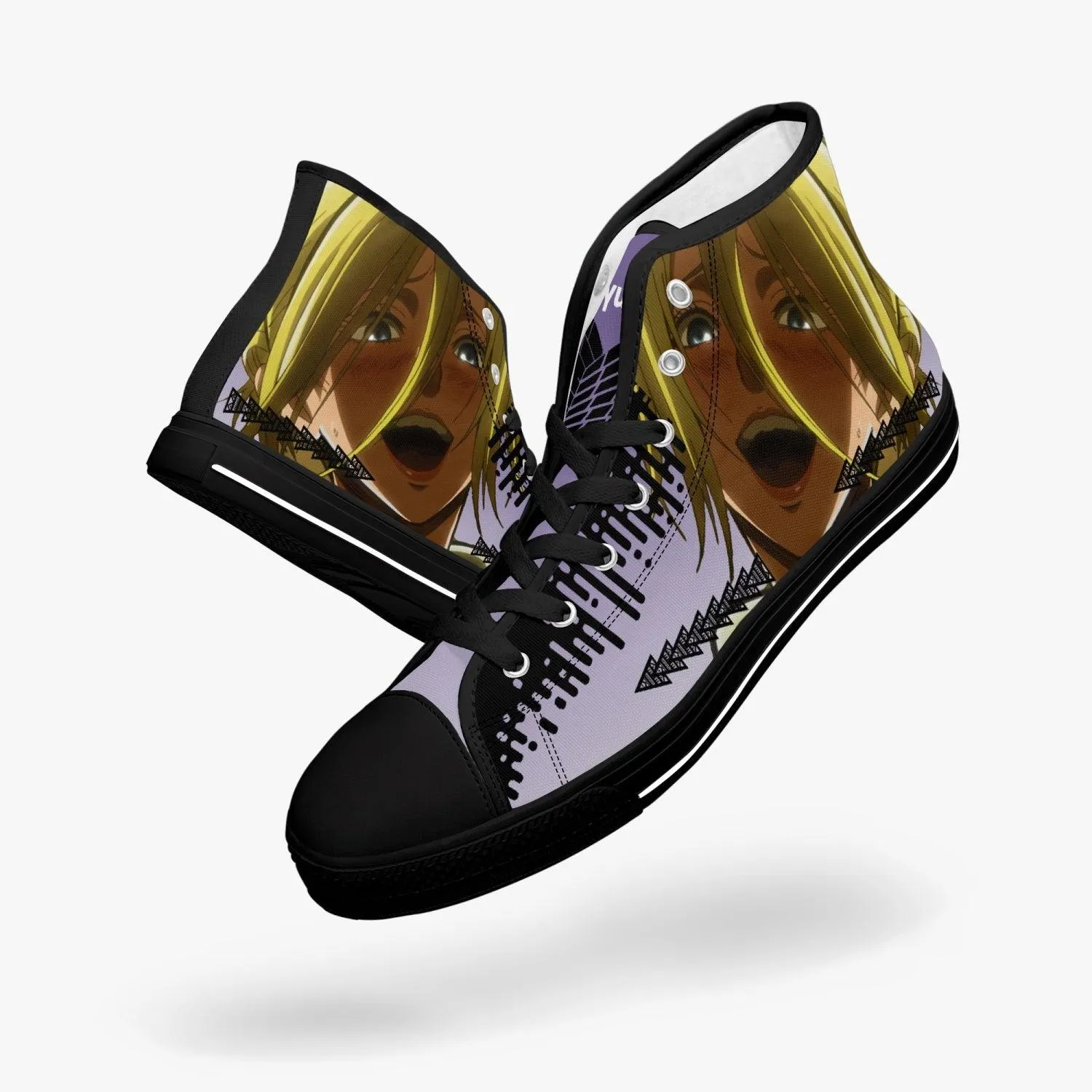 Attack On Titan Annie Leonhart A-Star Mid Anime Shoes