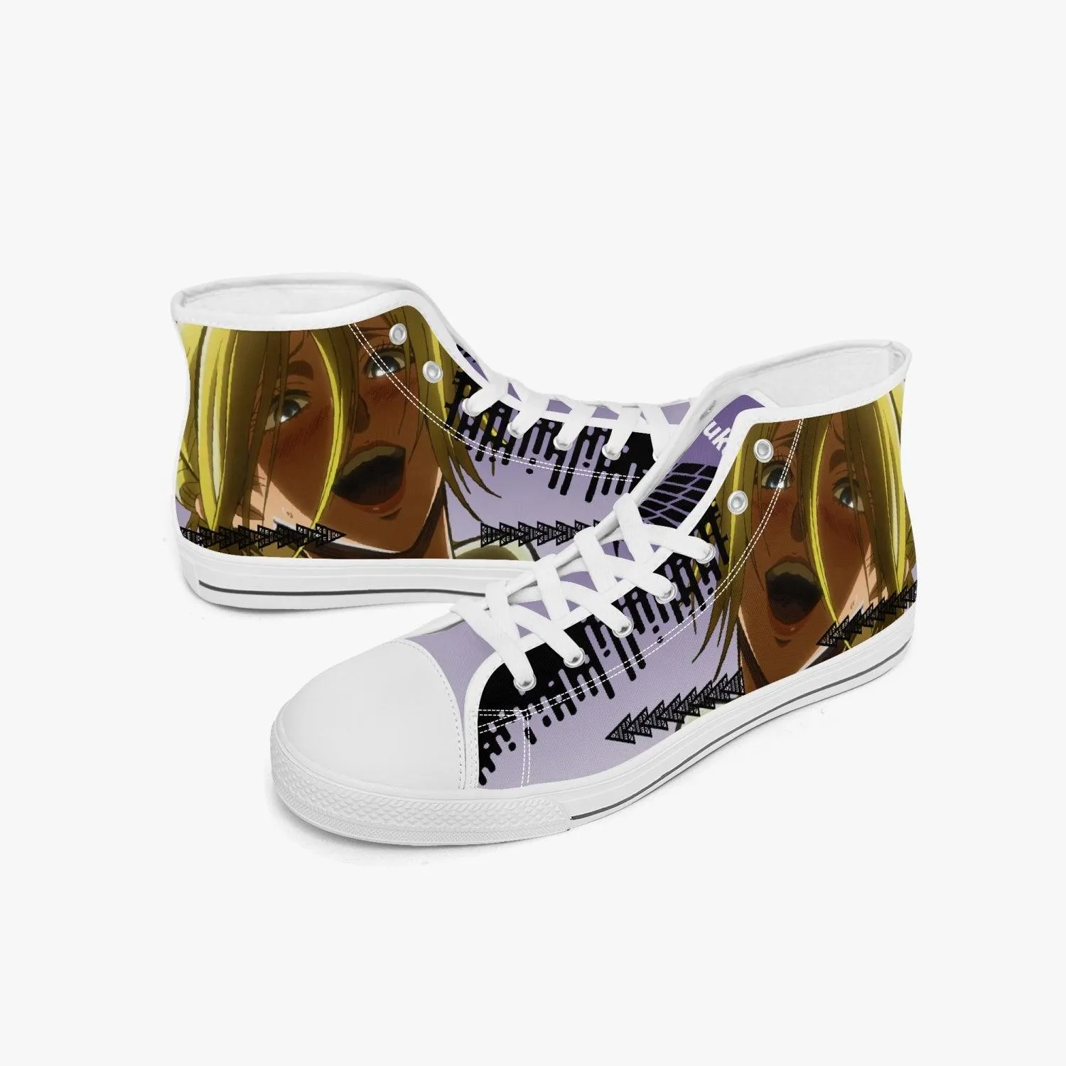 Attack On Titan Annie Leonhart A-Star Mid Anime Shoes