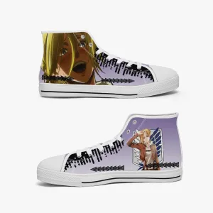 Attack On Titan Annie Leonhart A-Star Mid Anime Shoes