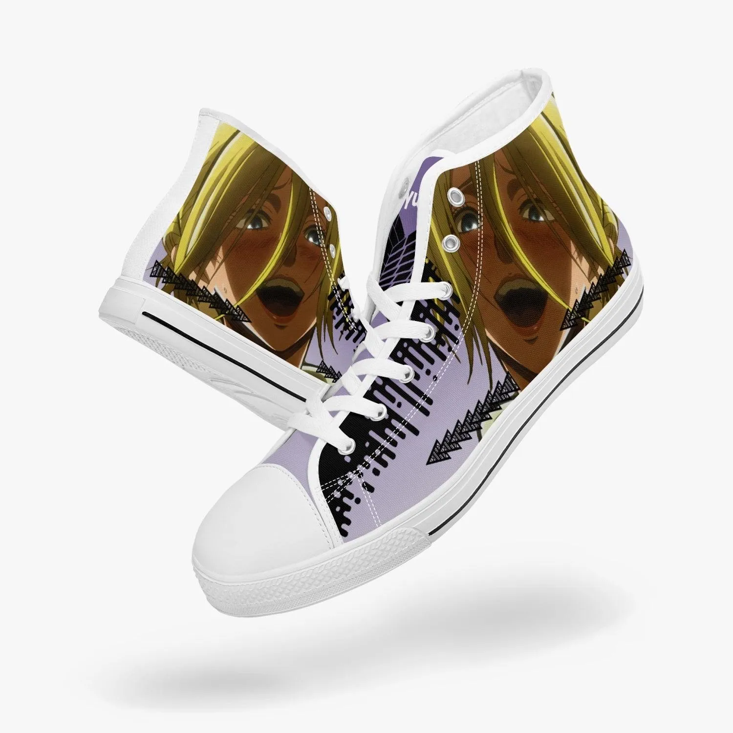 Attack On Titan Annie Leonhart A-Star Mid Anime Shoes
