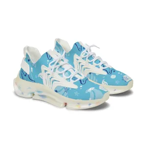 Beach Shells and Starfish Women's Mesh Sneakers