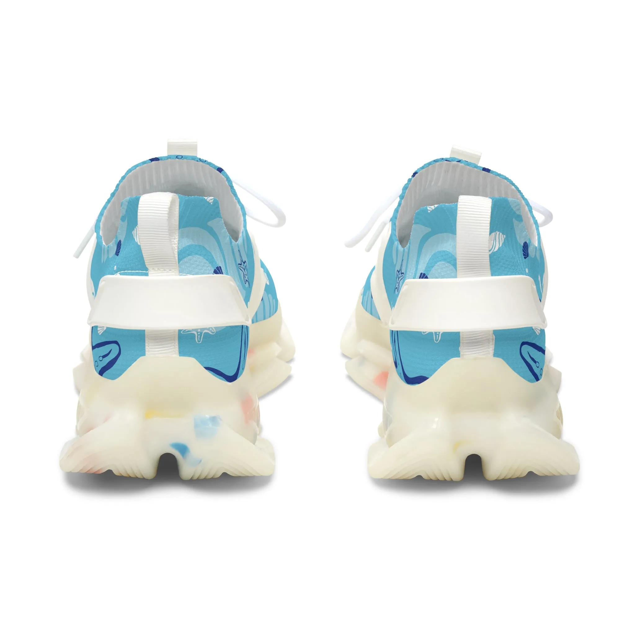 Beach Shells and Starfish Women's Mesh Sneakers