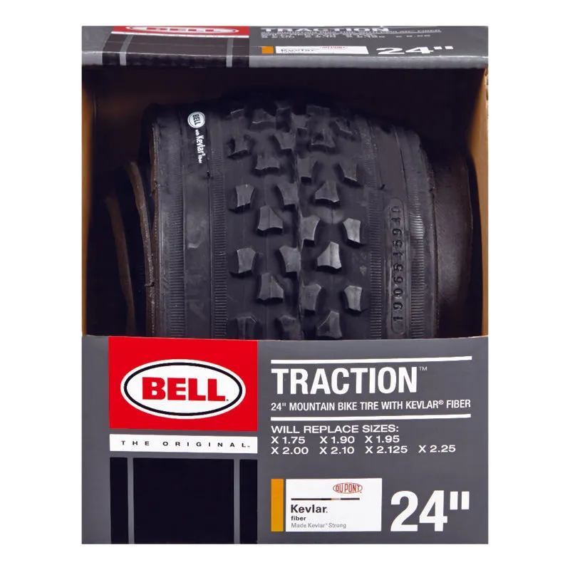 Bell Sports Kevlar 24 in. Rubber Bicycle Tire 1 pk