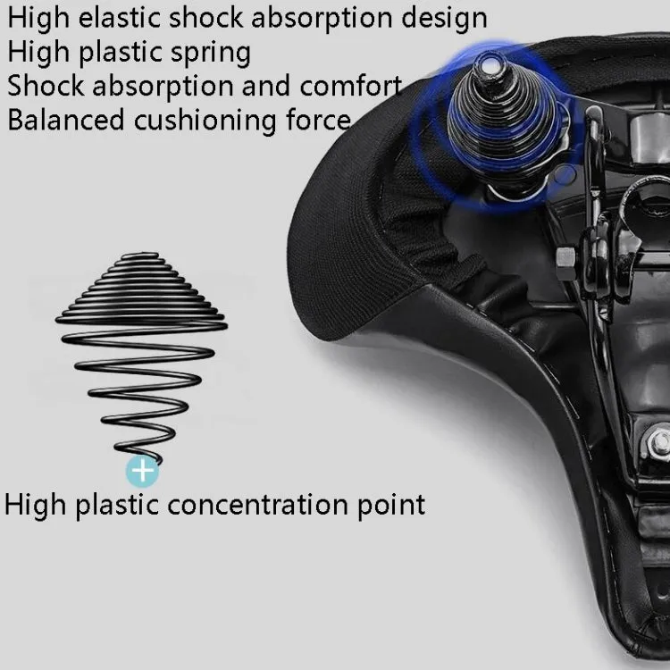Bicycle Seat Bicycle Saddle Seat Bike Cushion Bicycle Seat(Black)