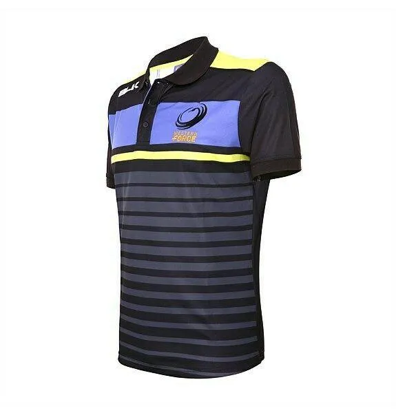 BLK Western Force Pre Season Polo Adults