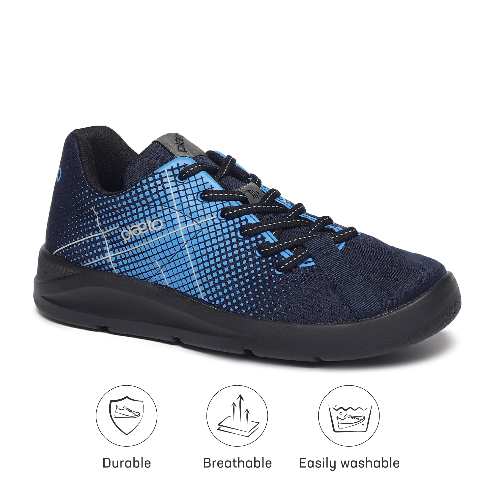 Block 5 Men's Sports Shoes - Navy Blue / Black