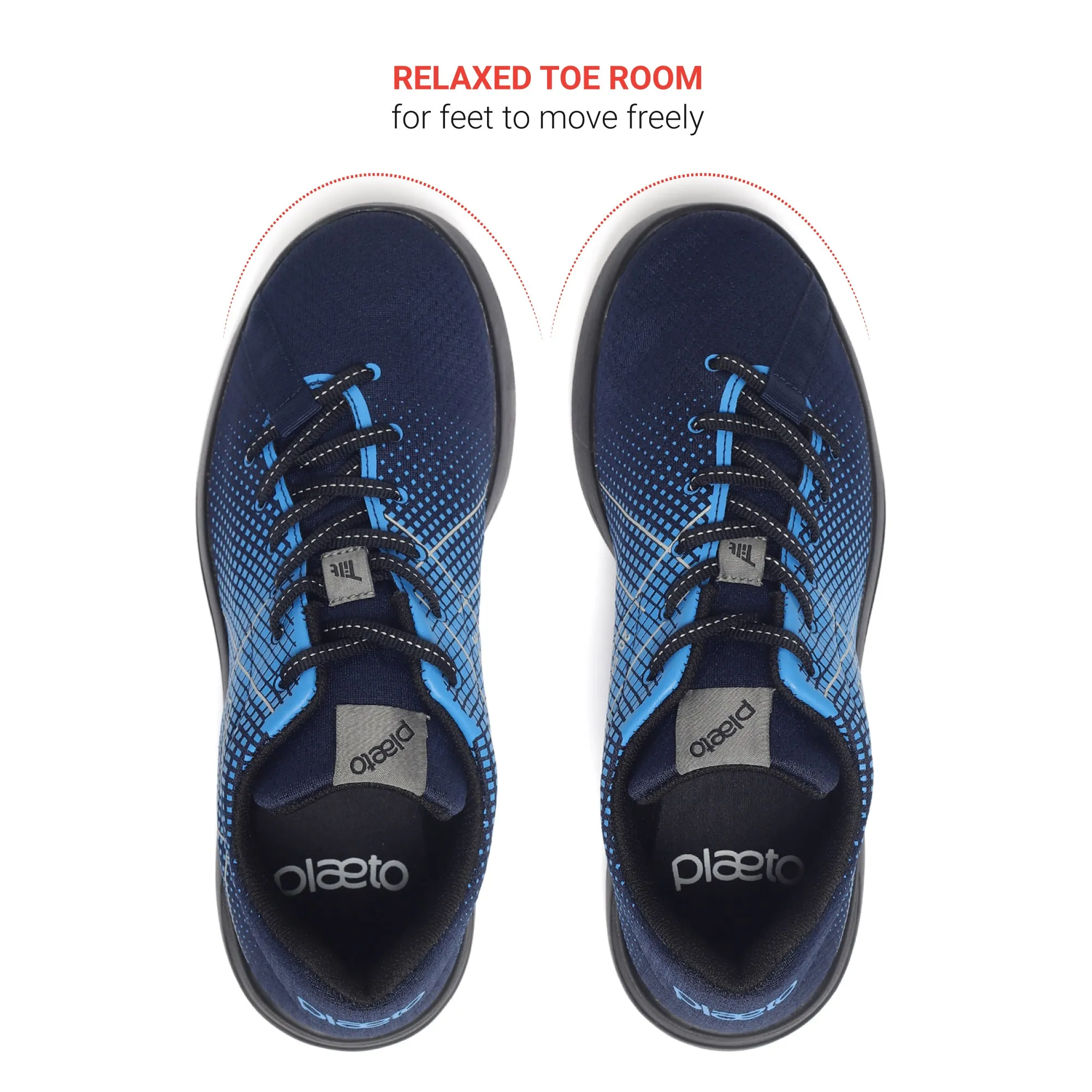 Block 5 Men's Sports Shoes - Navy Blue / Black