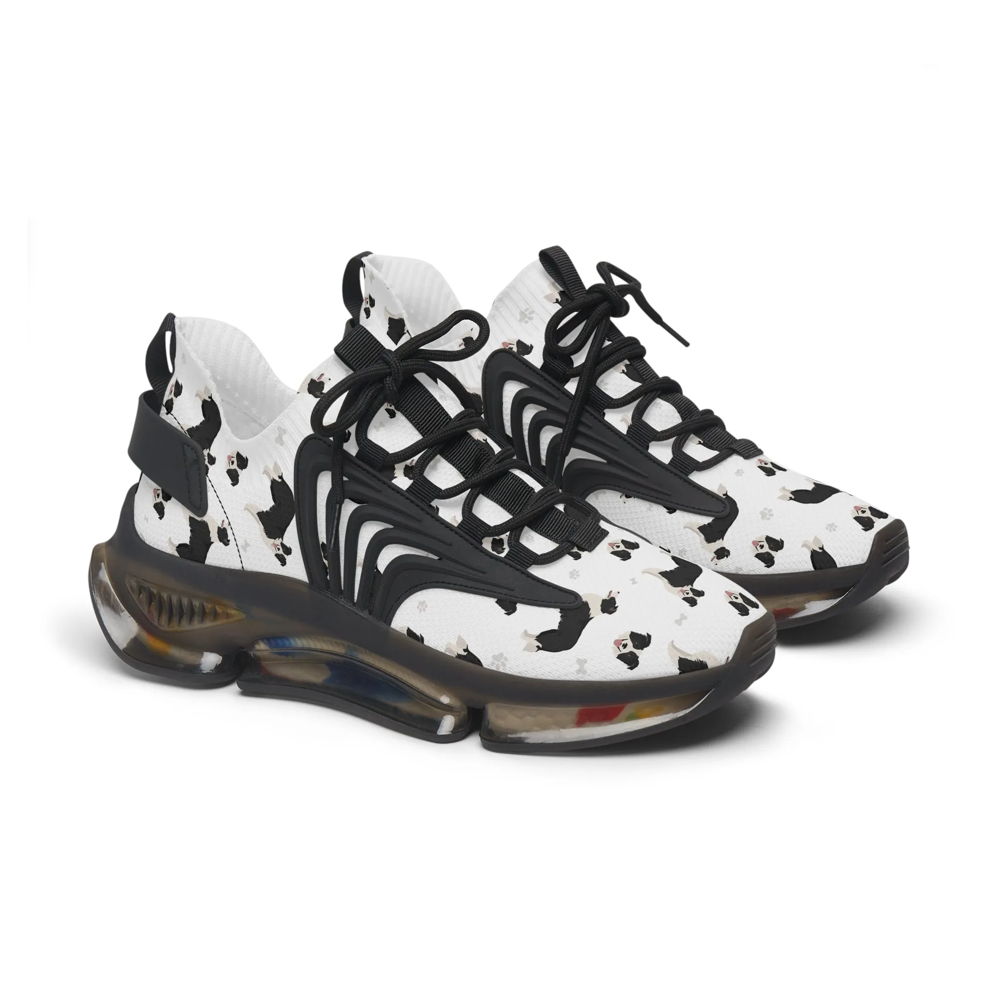 Border Collie Dogs Mesh Sneakers