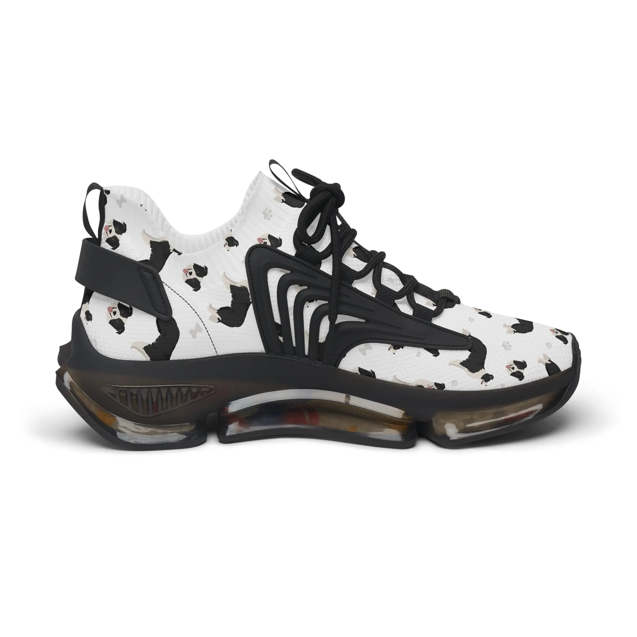 Border Collie Dogs Mesh Sneakers