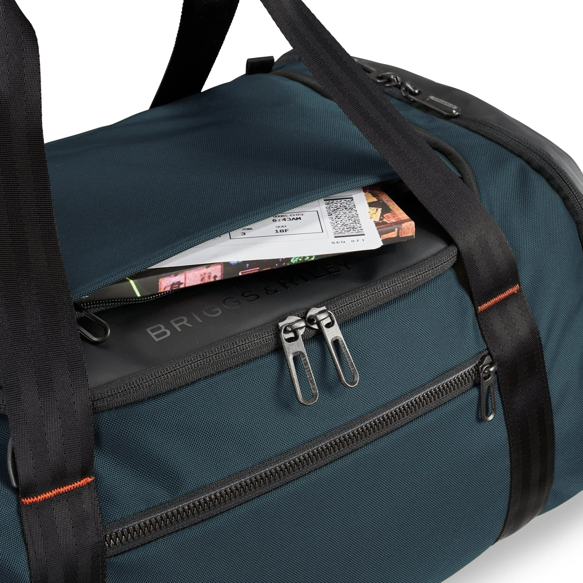 Briggs & Riley Large Travel Duffle in Ocean