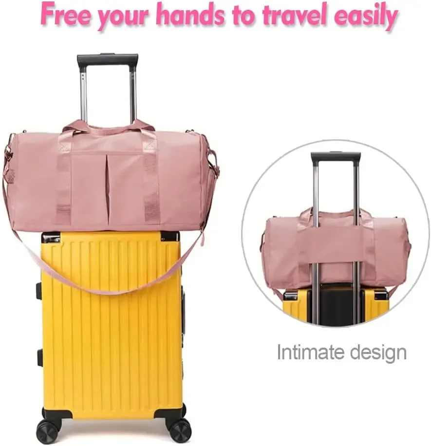 BRÉMIS Gym & Travel Duffle Bag - PINK