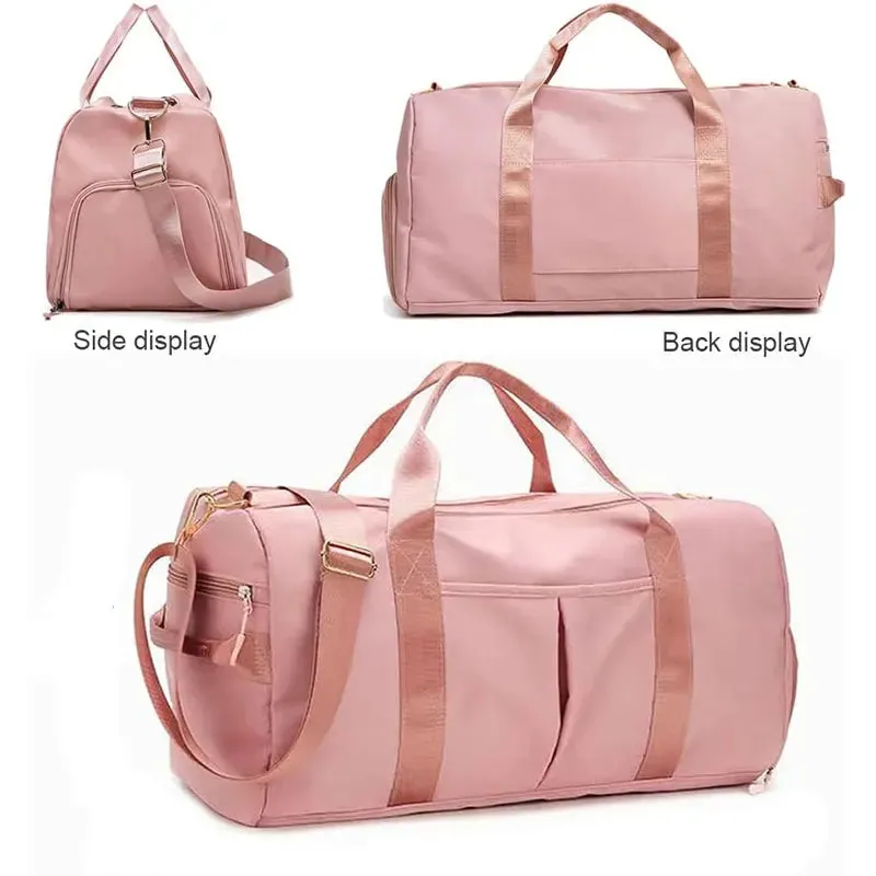 BRÉMIS Gym & Travel Duffle Bag - PINK