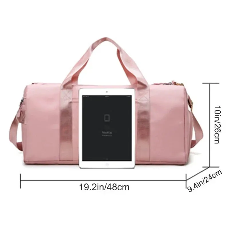 BRÉMIS Gym & Travel Duffle Bag - PINK