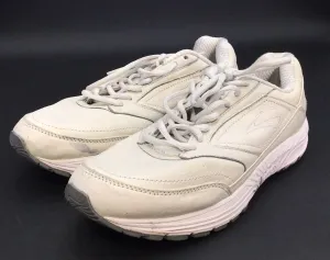 Brooks Women's Dyad Walker 6200471B111 White Athletic Shoes - Size 9.5B