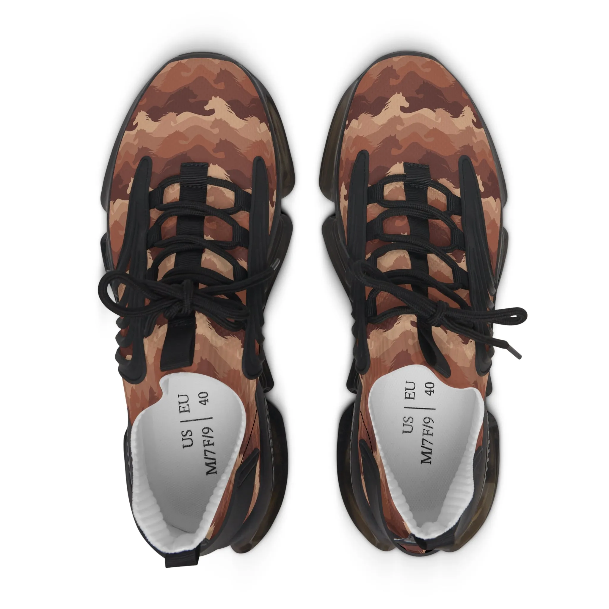 Brown Horses Women's Mesh Sneakers