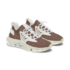 Brown Wheat Women's Mesh Sneakers