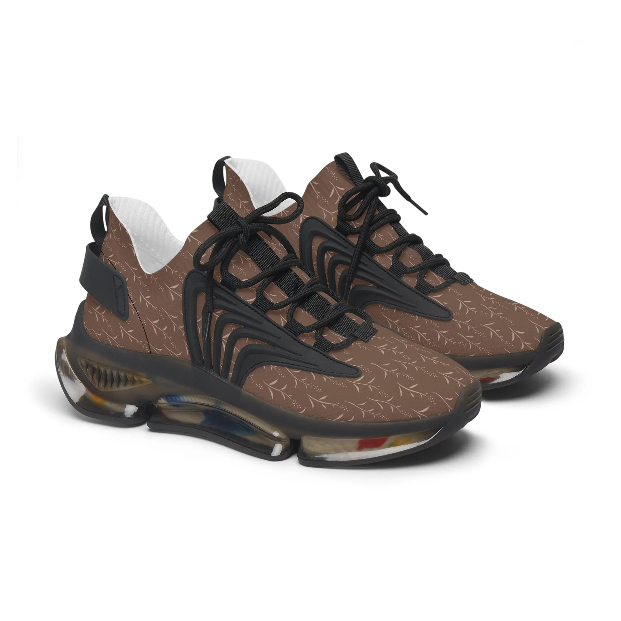 Brown Wheat Women's Mesh Sneakers