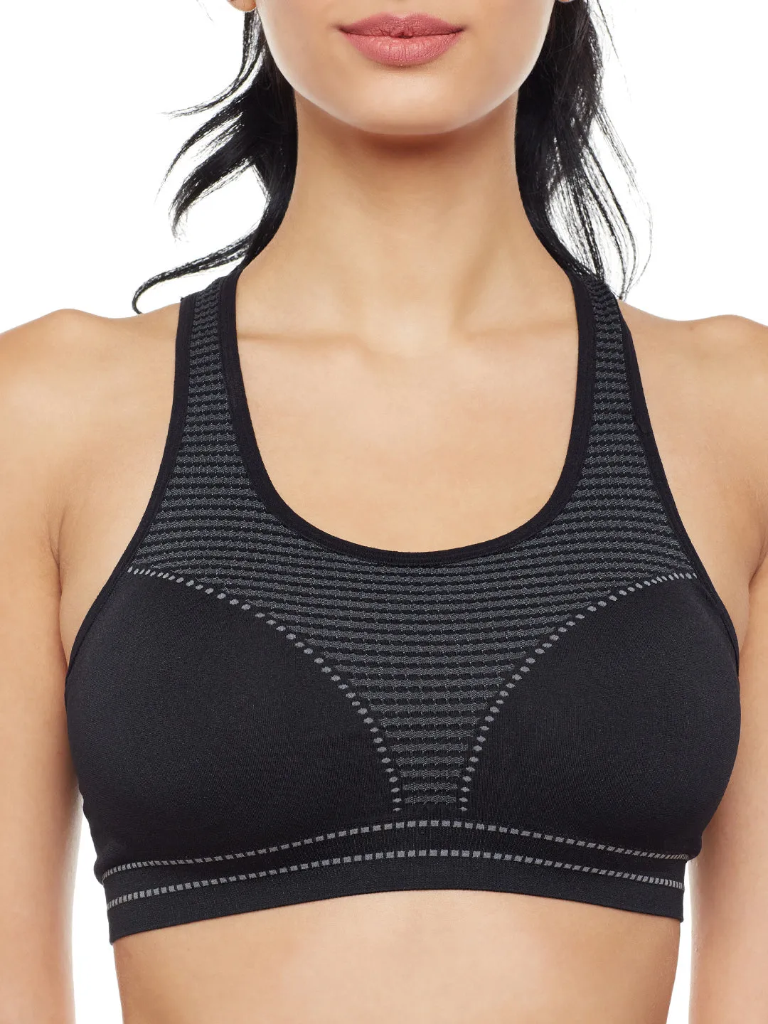 C9 Airwear Active Sports Bra with pads for Women - Pink