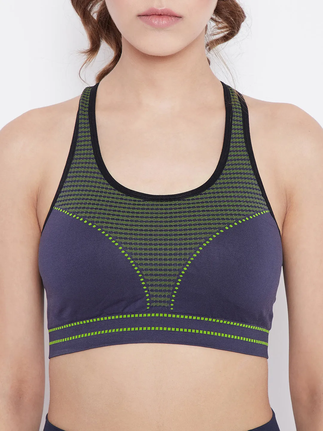 C9 Airwear Active Sports Bra with pads for Women - Pink