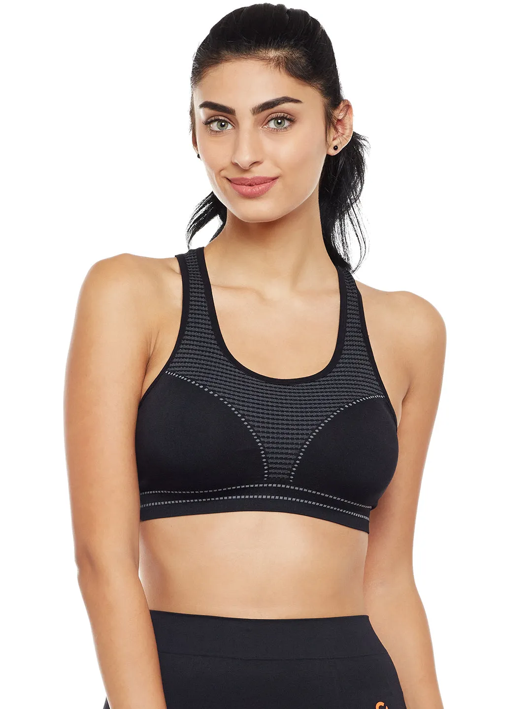 C9 Airwear Active Sports Bra with pads for Women - Pink
