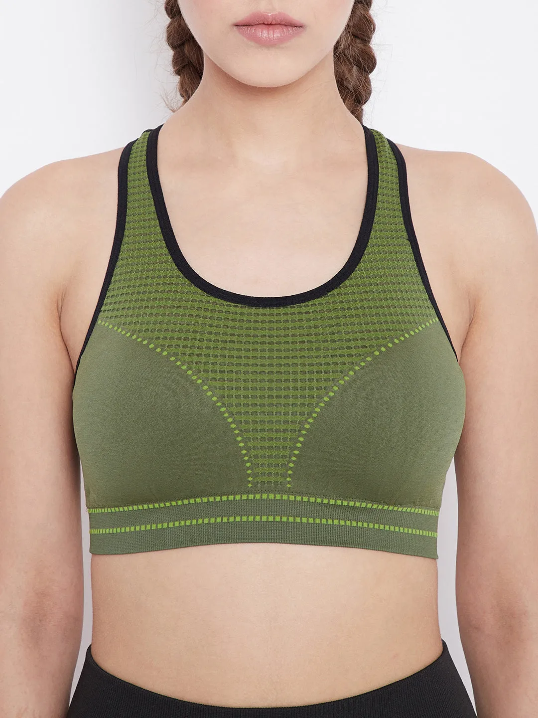 C9 Airwear Active Sports Bra with pads for Women - Pink