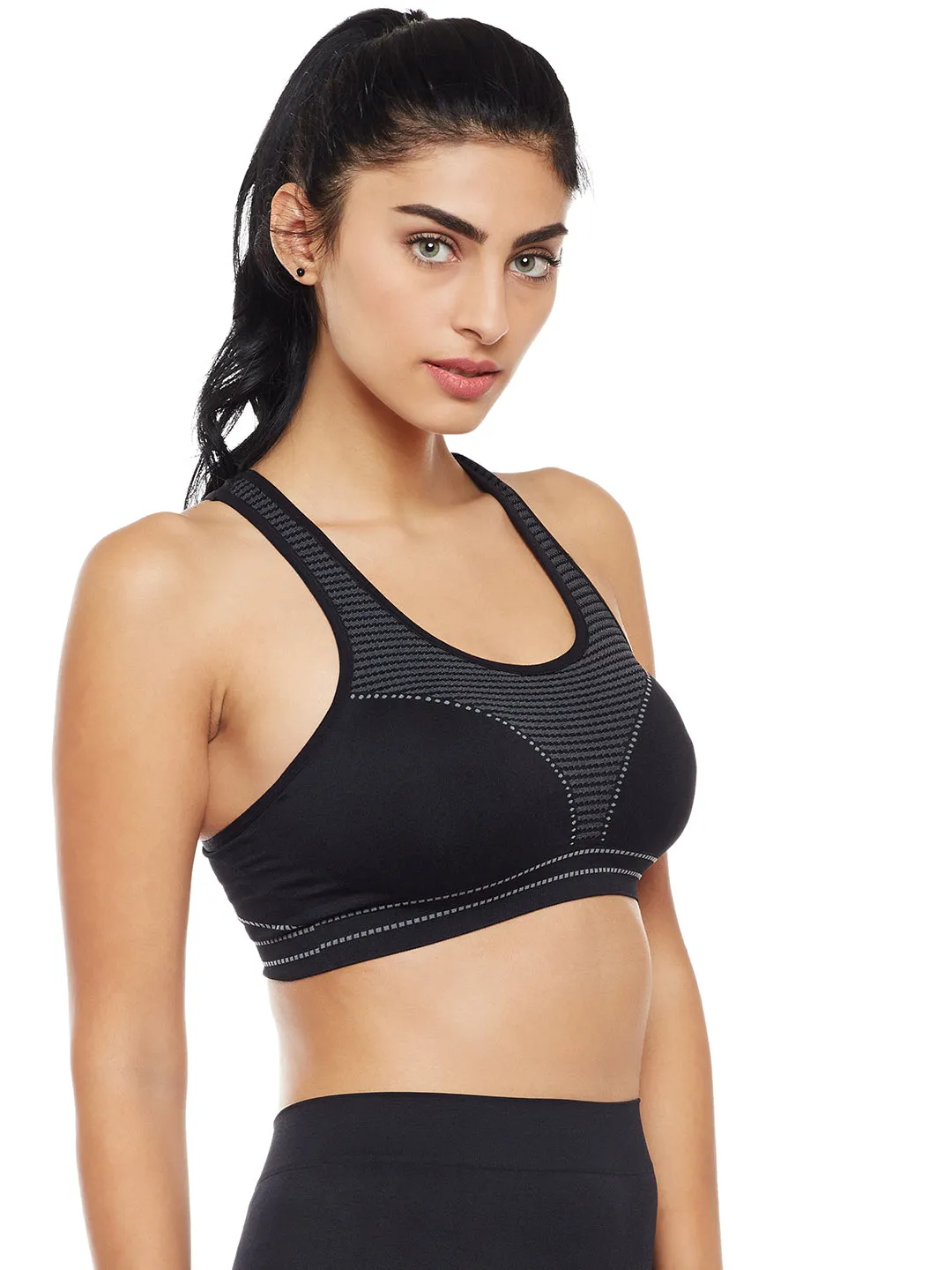 C9 Airwear Active Sports Bra with pads for Women - Pink