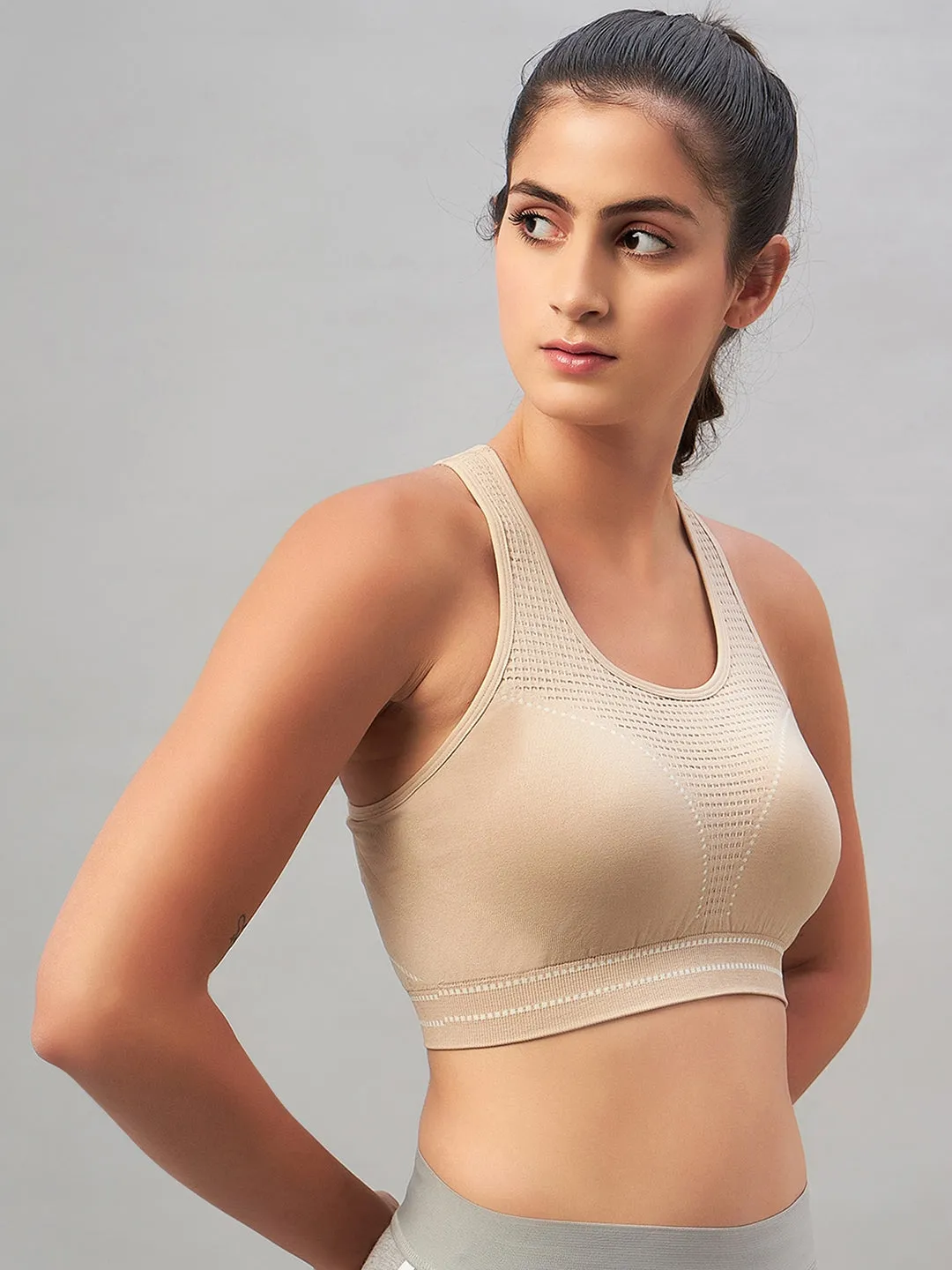 C9 Airwear Active Sports Bra with pads for Women - Pink