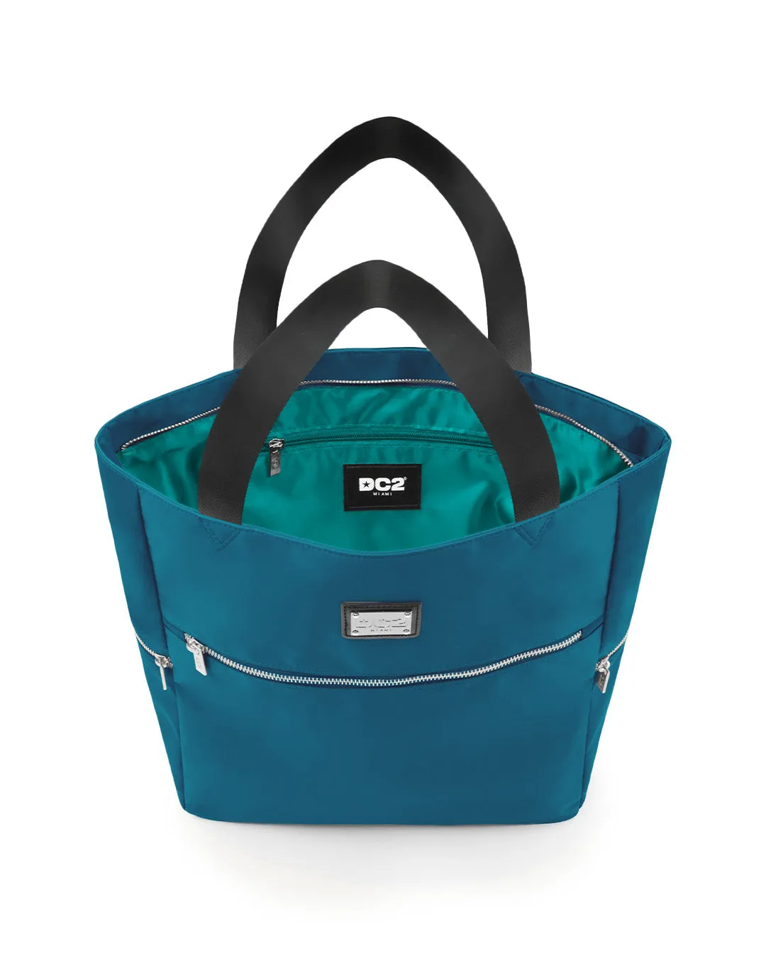 CHIC TEAL - Poolside Tote Bag Foldable/Portable | DC2