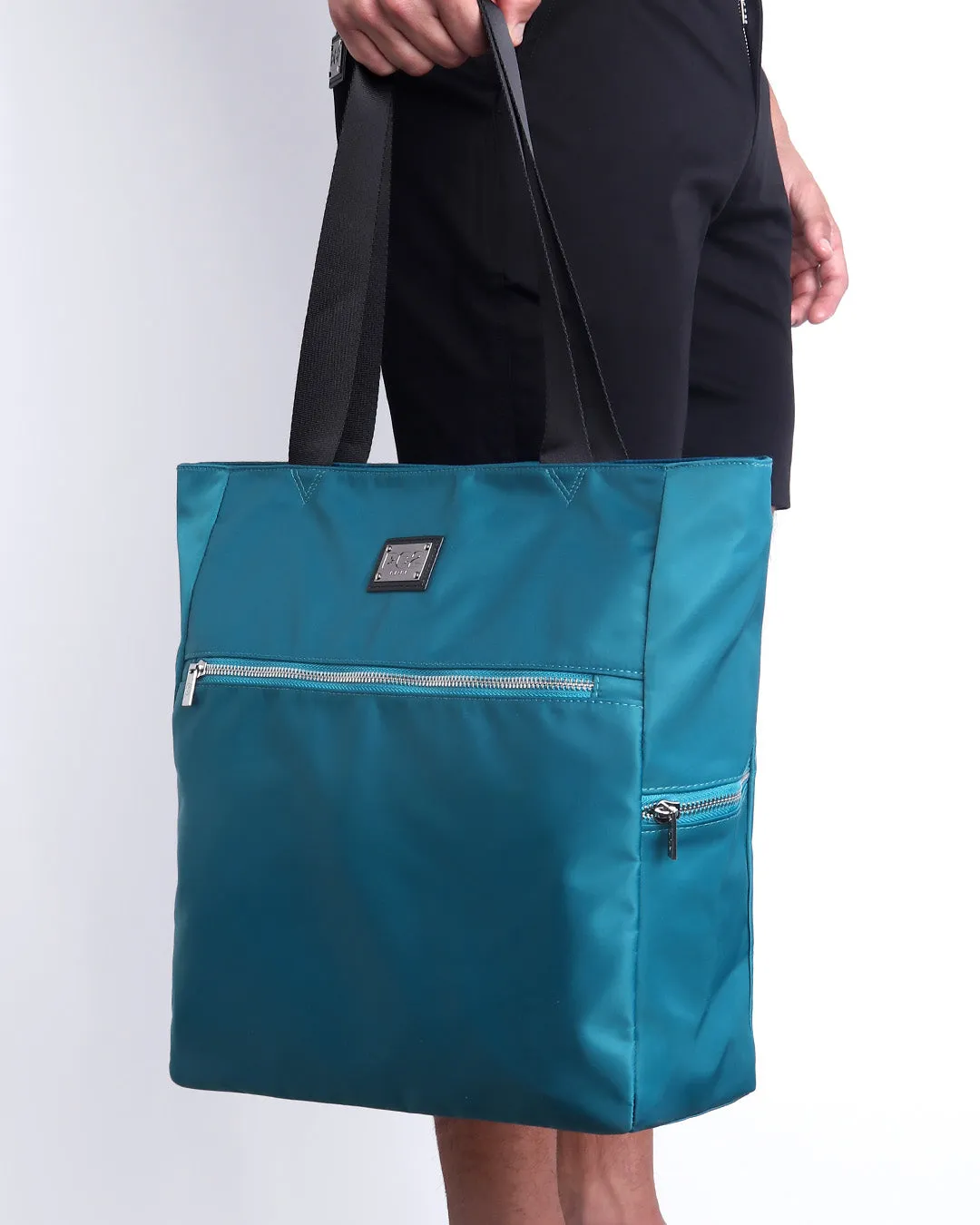 CHIC TEAL - Poolside Tote Bag Foldable/Portable | DC2